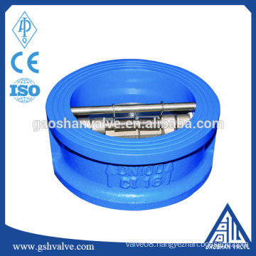 wafer type full opening swing check valve